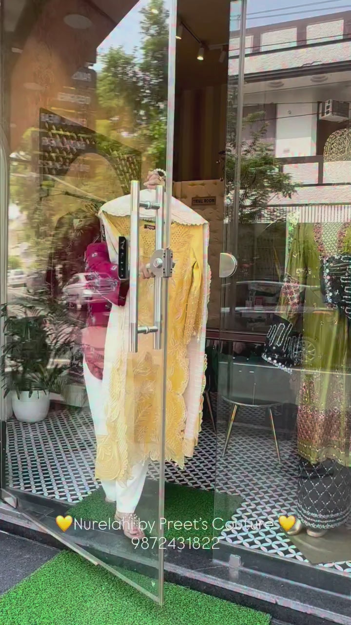 Yellow Pearel Dress